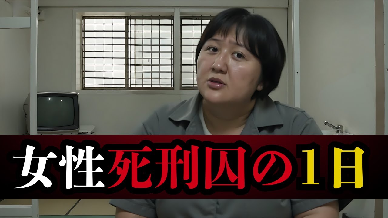 【密着取材】女性死刑囚「独居房3畳」の1日 - YouTube