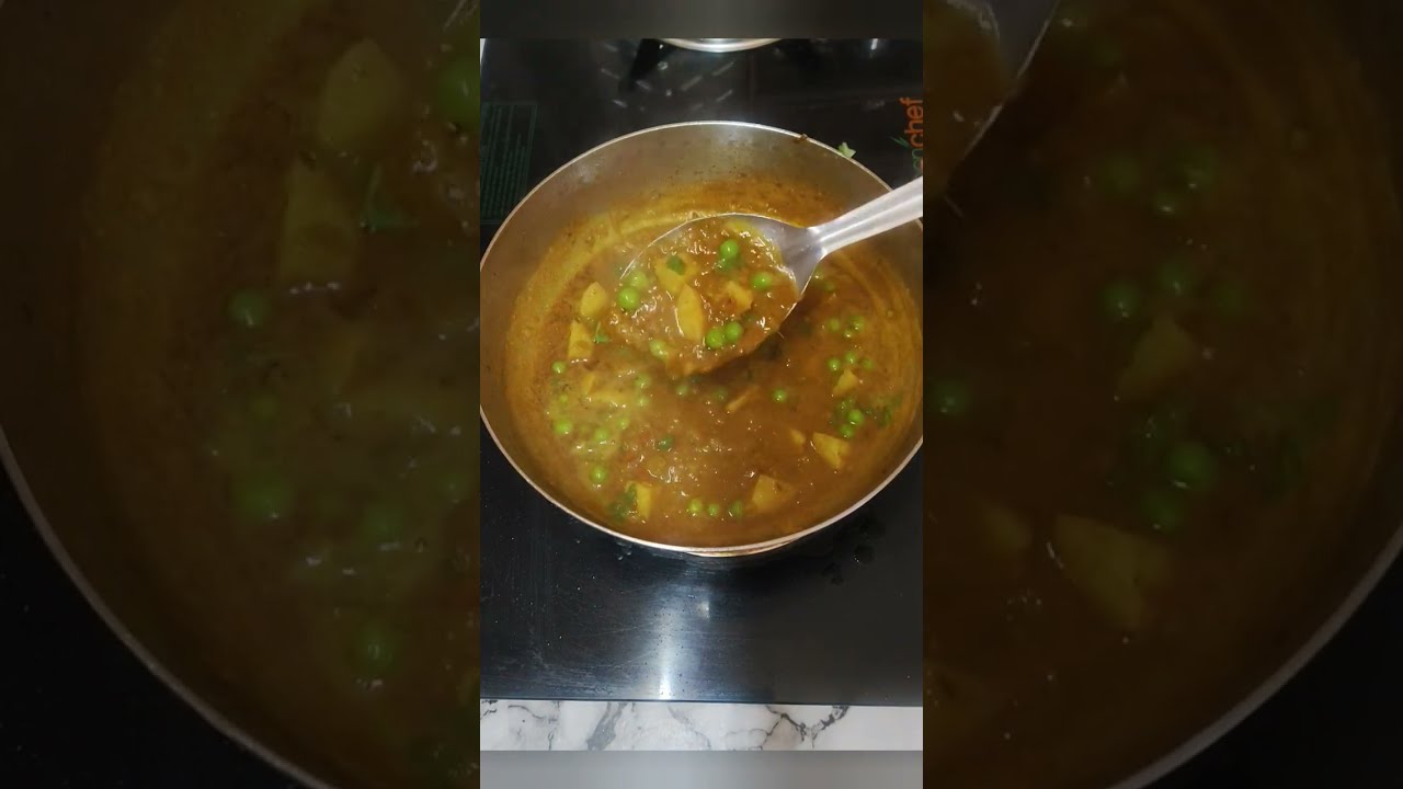 आज बनवली थोडी वेगळ्या पद्धतीने आलू मटारची भाजी|आलू मटर|Aloo Matar Subji|