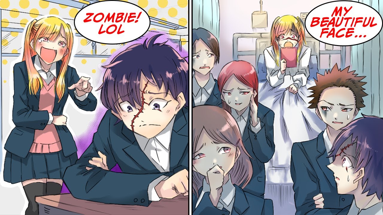 I was treated like a zombie for my facial scars... [Manga Dub]