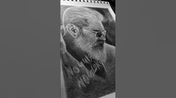 Thala Ajithkumar 💥 #drawing #thunivu #ajithkumar #art  #portrait