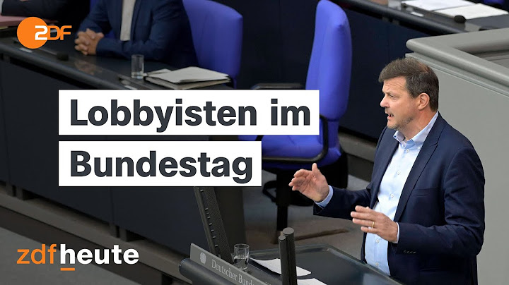 Wie ehemalige Abgeordnete Einfluss auf Politik im Bundestag nehmen | frontal