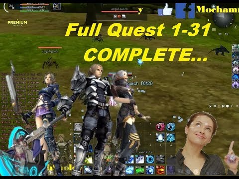 Cara Mudah Menyelesaikan Quest Level 1-31 (Max HQ) Race Cora | RF Online