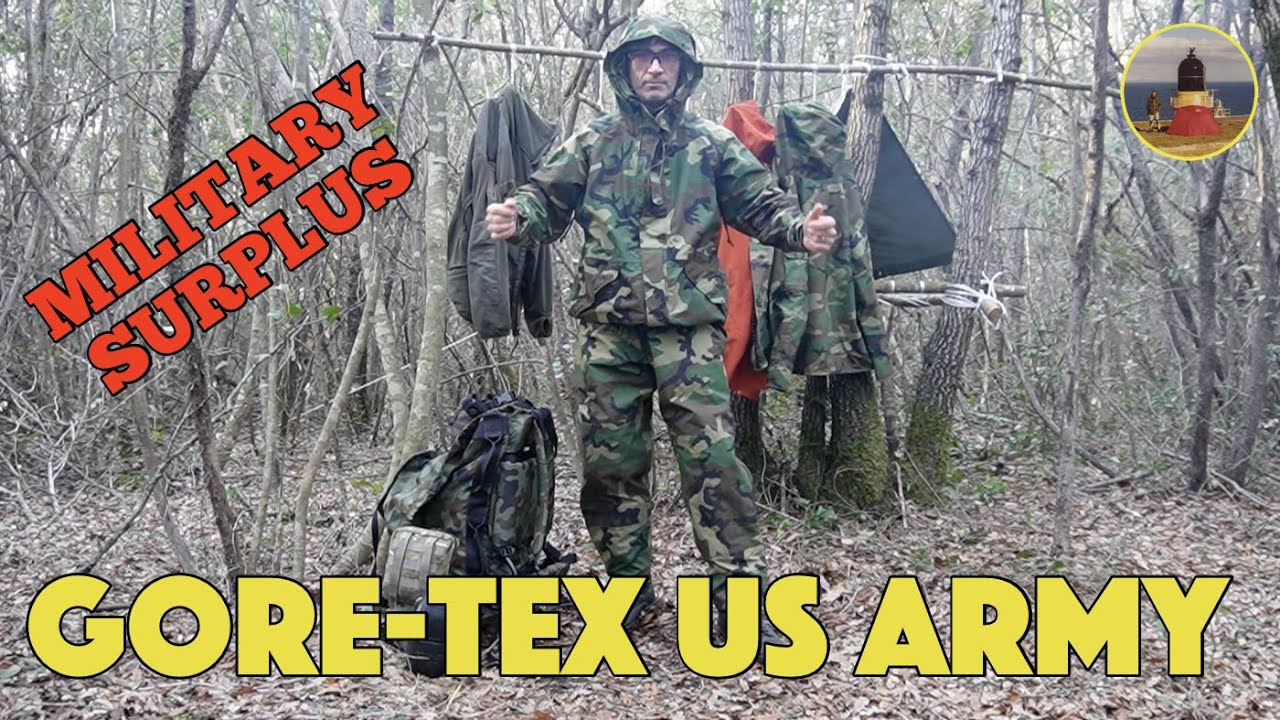 Recensione 7: Giacca e Pantaloni in Gore-Tex ECWCS surplus US Army