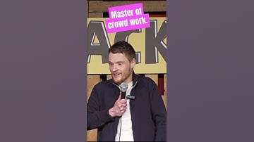 Master of crowd work... #standupcomedy #crowdwork