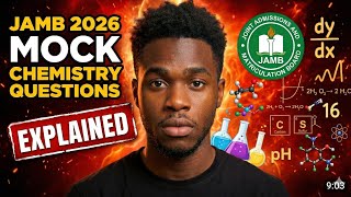 JAMB 2026 Mock Chemistry questions and answers Hardest questions EXPLAINED
