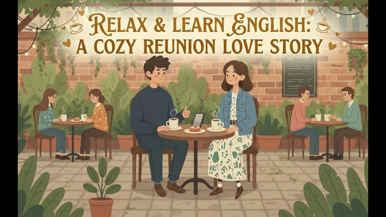 Relax & Learn English: A Cozy Reunion Love Story