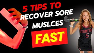 How to Relieve Muscle Soreness and Recover FAST (5 Science-Based Tips)
