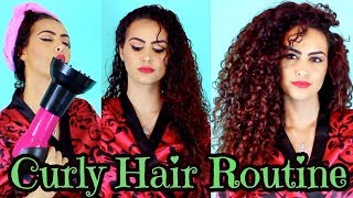 Curly Hair Routine Farrahdreamz
