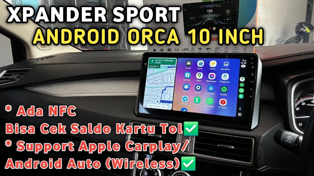 Head Unit Android 10 inch Xpander Sport