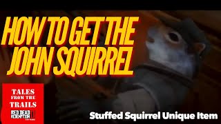 RDR2: Stuffed Squirrel | John Squirrel | How to get unique item | Red Dead Redemption 2