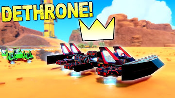 Destructive King of the Hill with Hovercrafts! - Trailmakers Multiplayer