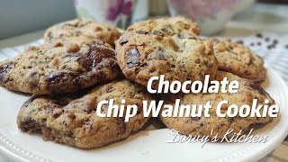 Chocolate Chip Walnut Cookie / Csokis Dios keksz / Schokoladenstückchen-Walnussplätzchen