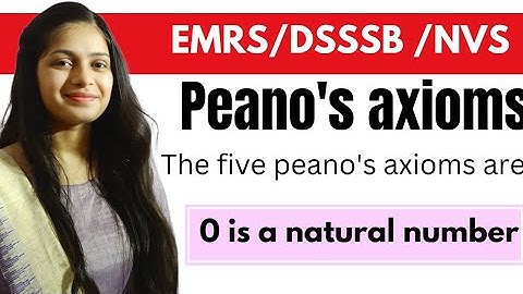 Elementary Number Theory(part 1)Peano
