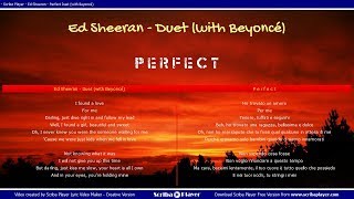 Ed Sheeran   Ft. Beyoncé - Perfect Duet- Traduzione Italiano || Inglese (testi paralleli)