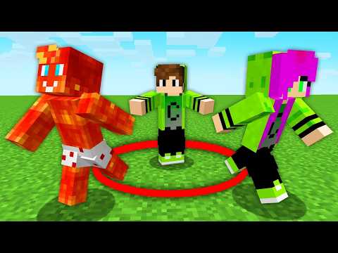I Got Trapped in the Red Circle in Minecraft!