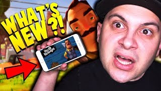 WHAT'S NEW IN HELLO NEIGHBOR MOBILE? *Official Release* | Hello Neighbor Mobile Gameplay