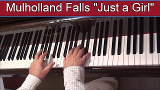 Mulholland Falls - Just A Girl - Dave Grusin (Piano Solo) chords