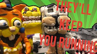 'THEY'LL KEEP YOU RUNNING'⚠️⚠️ Fazbear Frights Books Stop Motion Lego Duplo and Clay full animation by Poopi Animations  619 views 7 months ago 4 minutes, 24 seconds