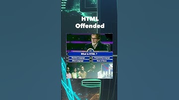 HTML Offended #shorts