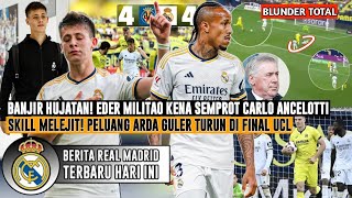 EVALUASI BESAR ❗️Ancelotti Evaluasi Duet Rudiger Militao 😤 Butuh Bek Baru Madrid ⚪️ Berita Madrid