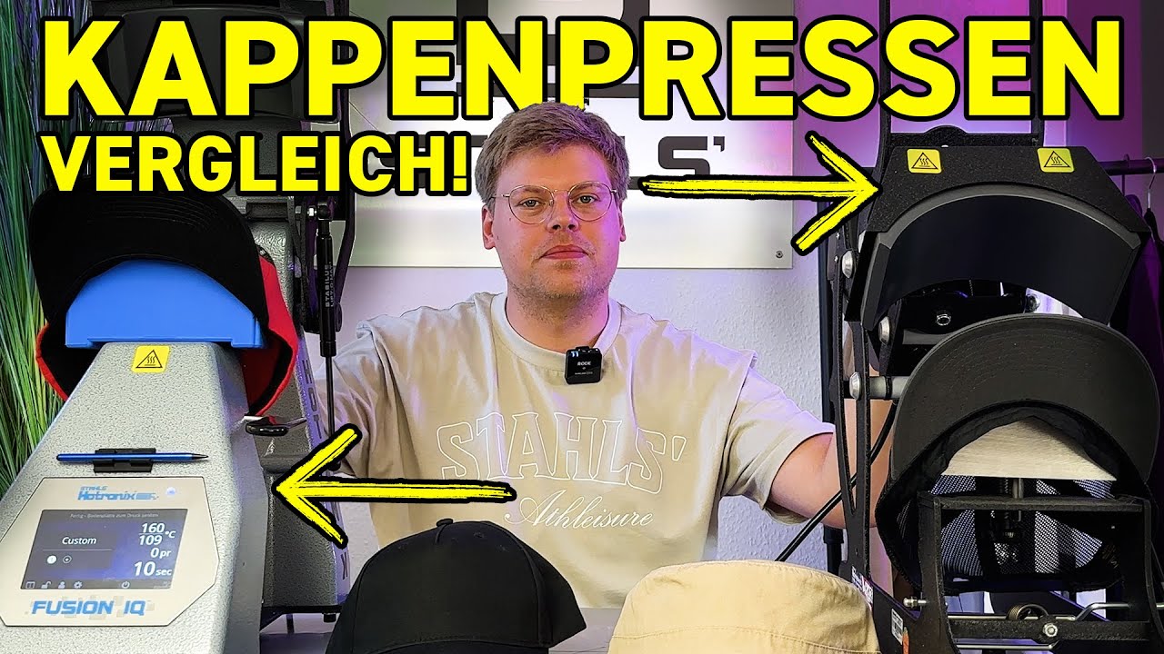 Zwei Kappenpressen im Vergleich! | STAHLS' Europe
