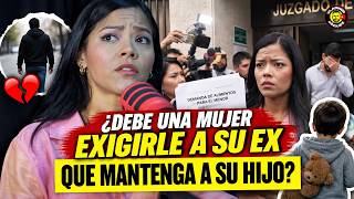 LA JUZGAN POR EXIGIRLE AL PADRE DE SU HIJO QUE LO MANTENGA | YUNESKA LO CUENTA TODO
