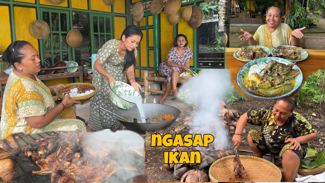 CARA NGASAP KEPALA IKAN JADI AYU AYU