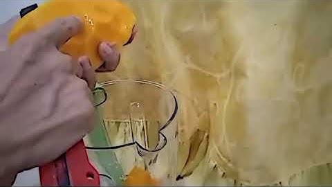 Membuat jus mangga