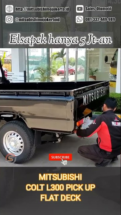 Mitsubishi Colt L300 Pick Up Flat Deck. #shorts