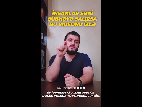 Video: İnsanlar Niyə şikayət Edirlər