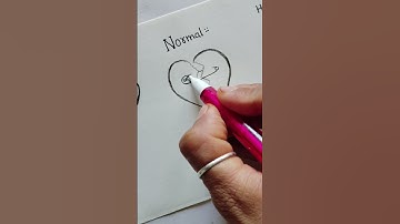 How to draw broken heart in 3 ways💔❤‍🩹 #art #shorts #drawing #viralshorts #viral #ytshorts