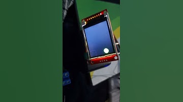 IoT-enabled Revaluation Esp32 ball motion in tft display #iot #ai #Esp32 #arduino #phonk #shorts #ic