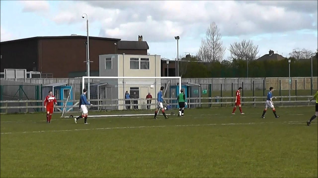 football score Glebe Rangers v Larne