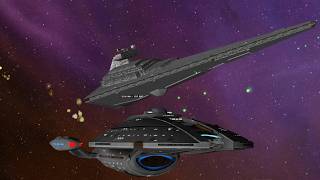 The CSS Executioner vs The Galactic Empire from Star Wars! | KM | Star Trek Bridge Commander