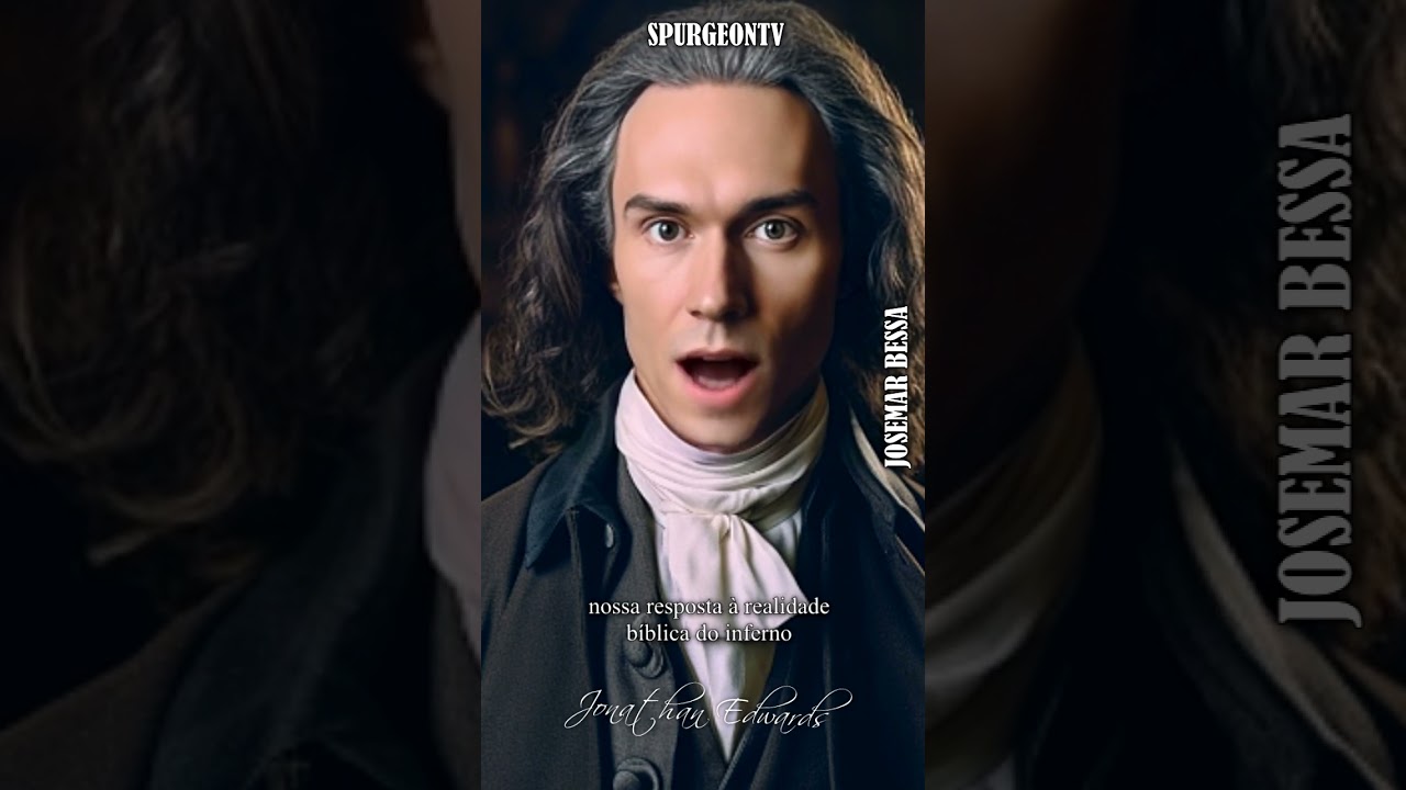 O inferno é terrível demais? | Jonathan Edwards ( 1703 - 1758 ) ) #shorts @JosemarBessa