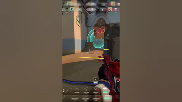 almost hot an ace... #valorant #valorantclutchmoments #valorantclips #valoranttips #gaming #clutch