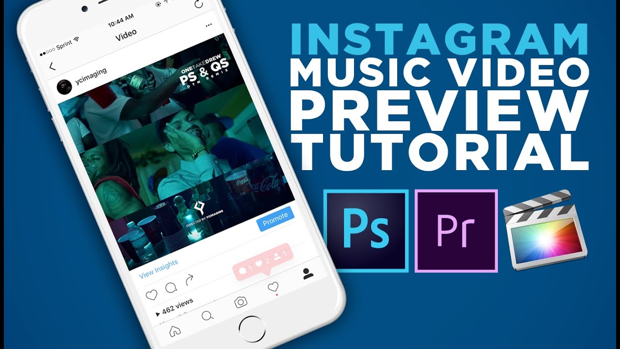 Instagram Music Video Preview Tutorial - YouTube