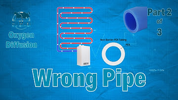 Oxygen Diffusion (2 of 3) - Wrong In-Floor Radiant Heat Pipe Installed Damaged Boiler