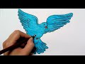 how to draw peace dove | drawing for kids