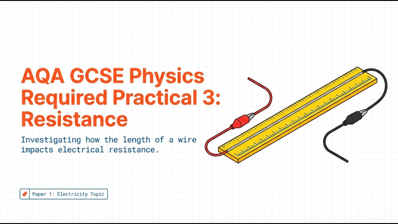 GCSE Physics Required Practical 3 | Investigating Resistance (AQA)