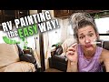 RV Painting | The Easy Way to Paint RV Wallpaper!