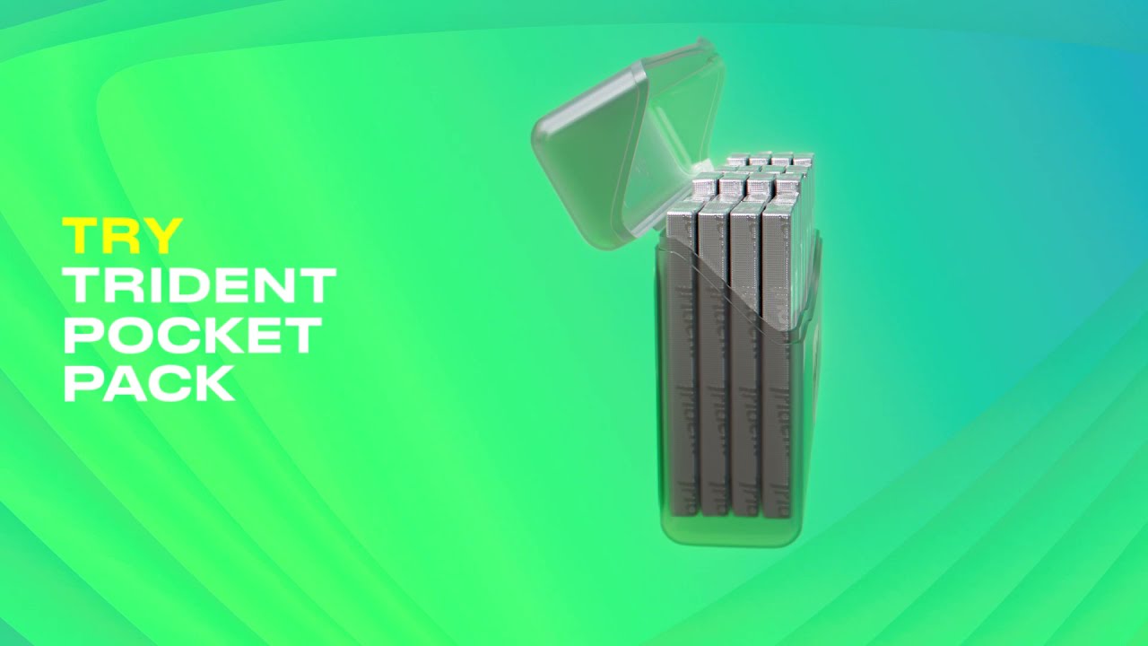Trident PocketPack YT Bumper 16x9 06s - ENG - Trident Gum