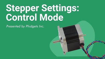 Stepper Settings: Control Mode