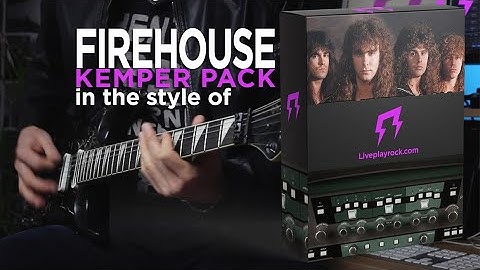 Firehouse band 80s kemper amp | LIVEPLAYROCK | in the style of profiling #liveplayrock #kemperamp