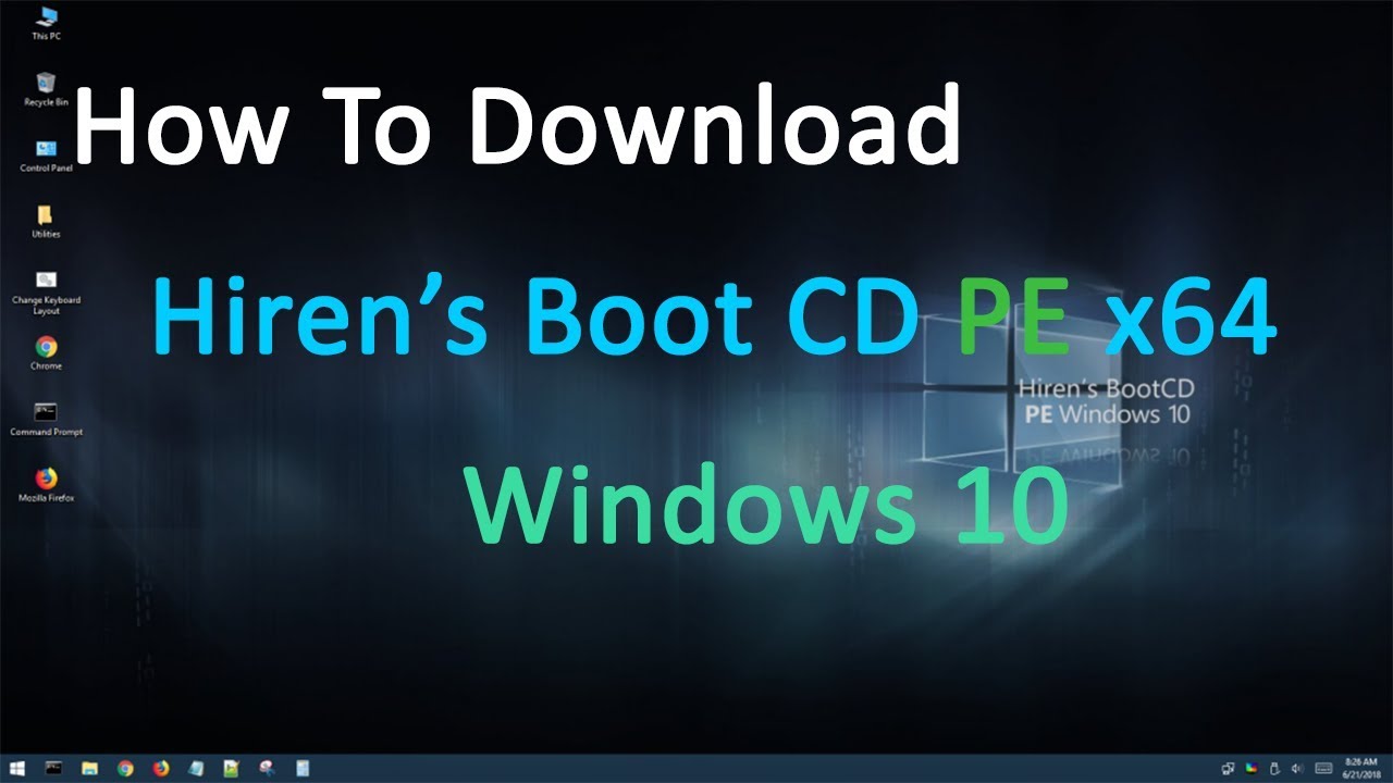Download How To Download Hiren's Boot CD PE x64 Windows 10 || Jagadish Sharma