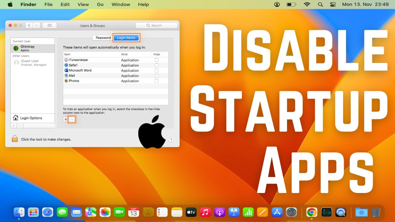 How To Stop Apps From Opening on Startup on Mac | Prevent Startup Apps