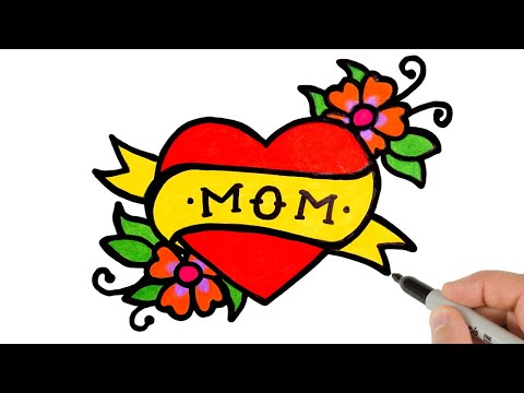 Happy mothers day poster in hand drawing style 6852373 Vector Art at  Vecteezy
