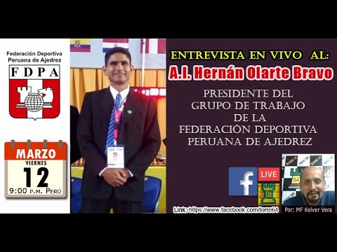 Entrevista al AI Hernan Olarte, presidente del Grupo de Trabajo de la FDPA