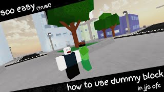 how to use dummy block