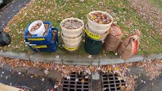Fall Yard Waste 3 GoPro Garbage man POV by Huck City  25,937 views 5 months ago 10 minutes, 58 seconds